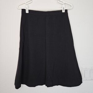 Banana Republic Wool Skirt, Stretch, Women's Size 2, Black
